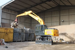 Skip Hire in Epping transfer station
